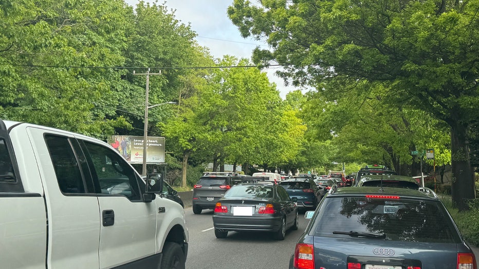 Police are investigating a multi-car crash on the Aurora Bridge that snarled the Thursday morning commute in Seattle. The Seattle Department of Transportation (SDOT) made the initial announcement on social media at about 7:54 a.m. SDOT said the crash was blocking the two left northbound lanes. An update at 8:07 a.m. stated, 