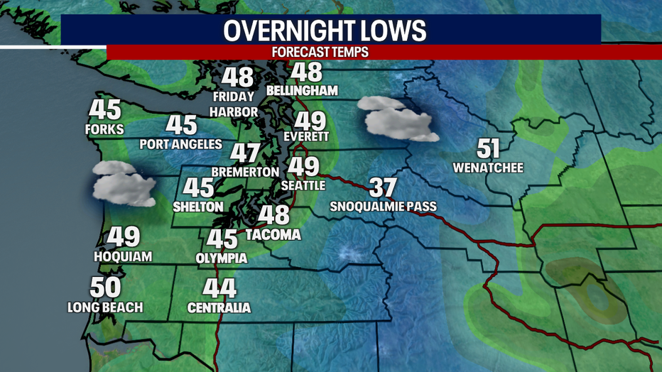 Lows Tonight