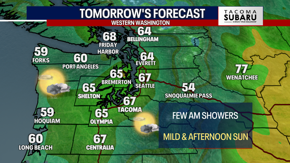 Tomorrow's Highs
