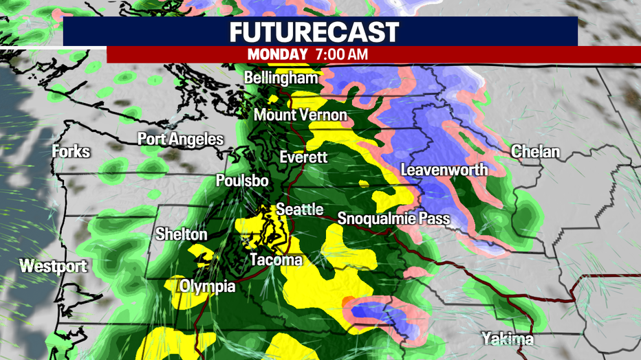 Rain Monday