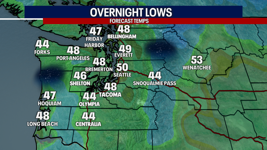 Lows Tonight