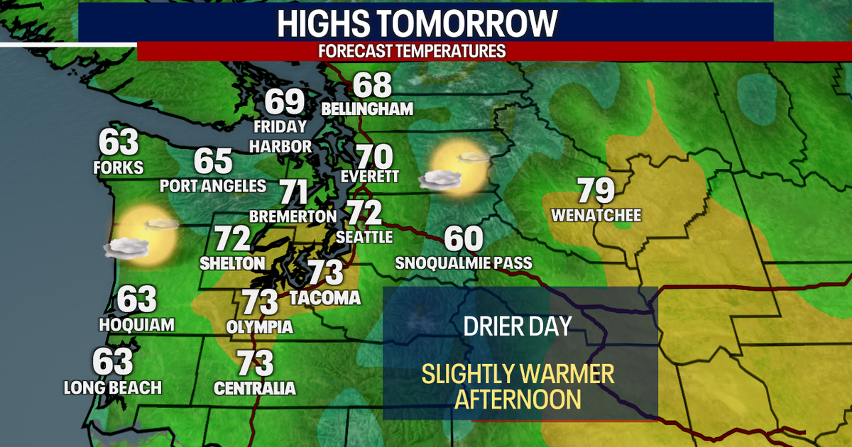 Drier and Warmer by Sunday | FOX 13 Seattle