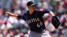 George Kirby strikes out career-high 14, Mariners beat Angels 3-2 to snap 5-game skid