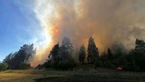 Wildfire breaks out near Cle Elum, evacuation orders in place