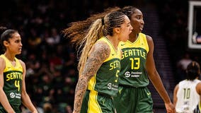 Gabby Williams' 18 points lead Seattle Storm to 83-77 win over wings to snap three-game skid