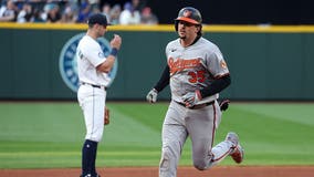 Adley Rutschman's homer and Heston Kjerstad's 2-run triple send Orioles past Mariners 3-2