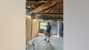Cleanup continues after driver went airborne, smashes through 2 Burien, WA homes