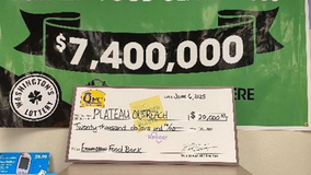 Enumclaw, WA QFC sells $7.4M winning lottery ticket, donates $20K