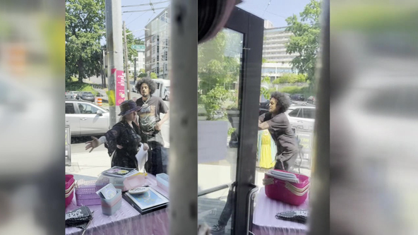 'He tried to gouge out my eyes': Video shows attack on Queen Anne business owner