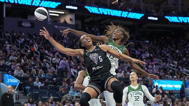 Seattle Storm lose 76-70 to Valkyries behind Kayla Thornton's double-double