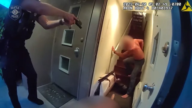 Seattle police release video of shootout between officers, DV suspect in Washington Park