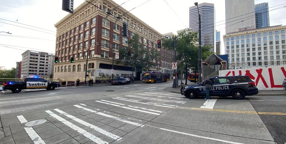 Man, woman injured in downtown Seattle shooting, suspect arrested