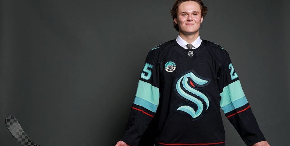 Blake Fiddler leads defense-heavy Day Two of NHL Draft for Seattle Kraken