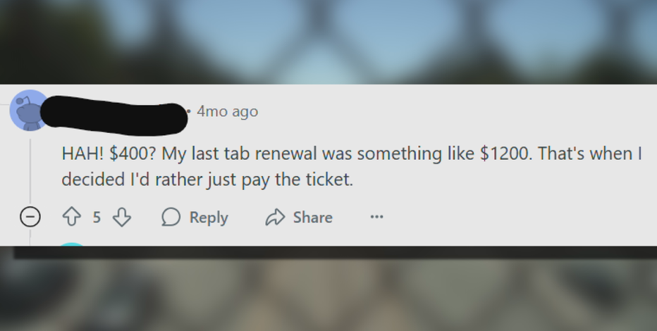 Report states half a million WA drivers have expired tabs