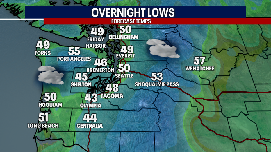 Lows Tonight