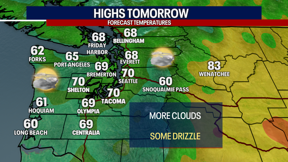 Tomorrow's Highs