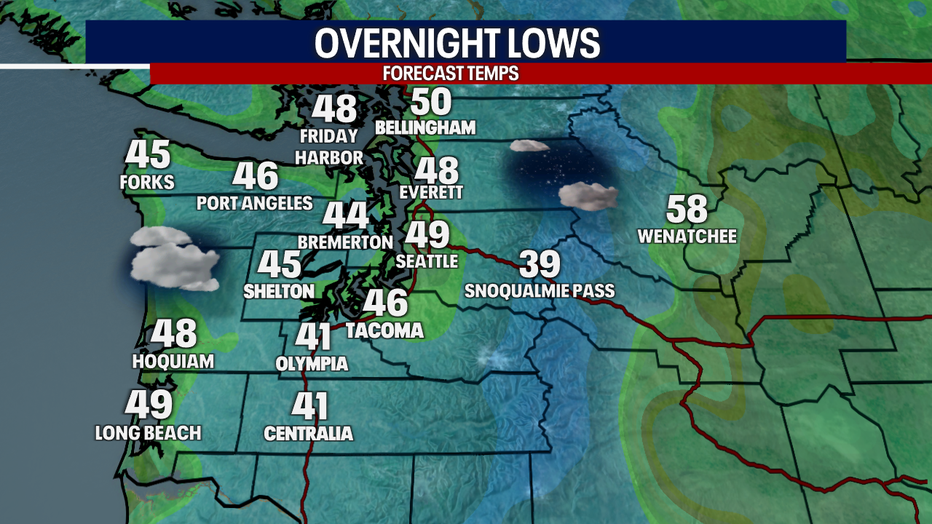 Lows Tonight
