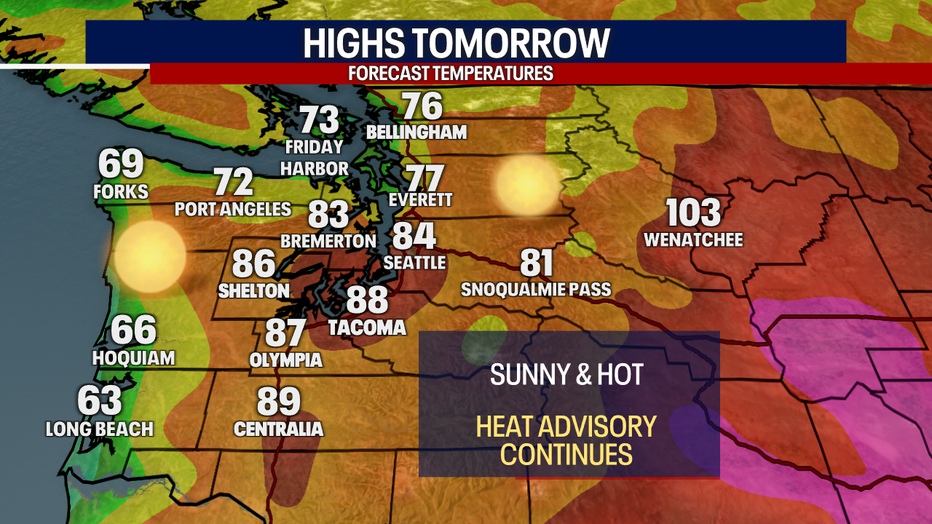 Tomorrow's Highs