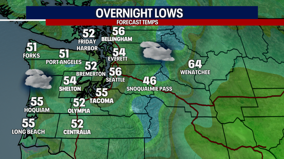 Lows Tonight
