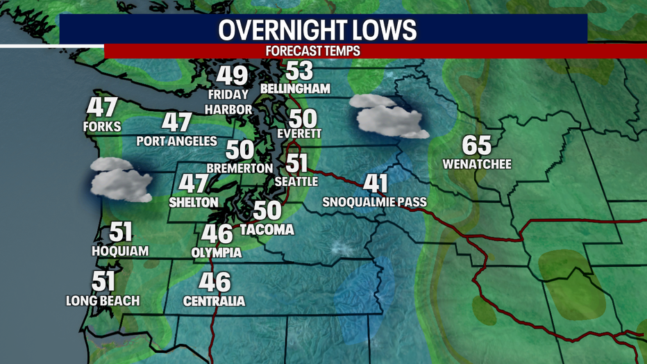 Lows Tonight