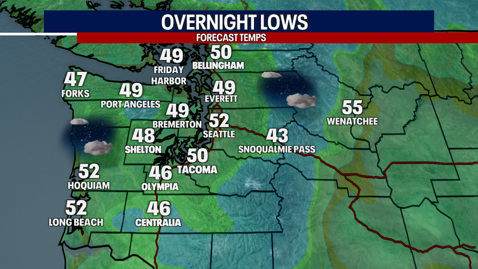 Lows Tonight