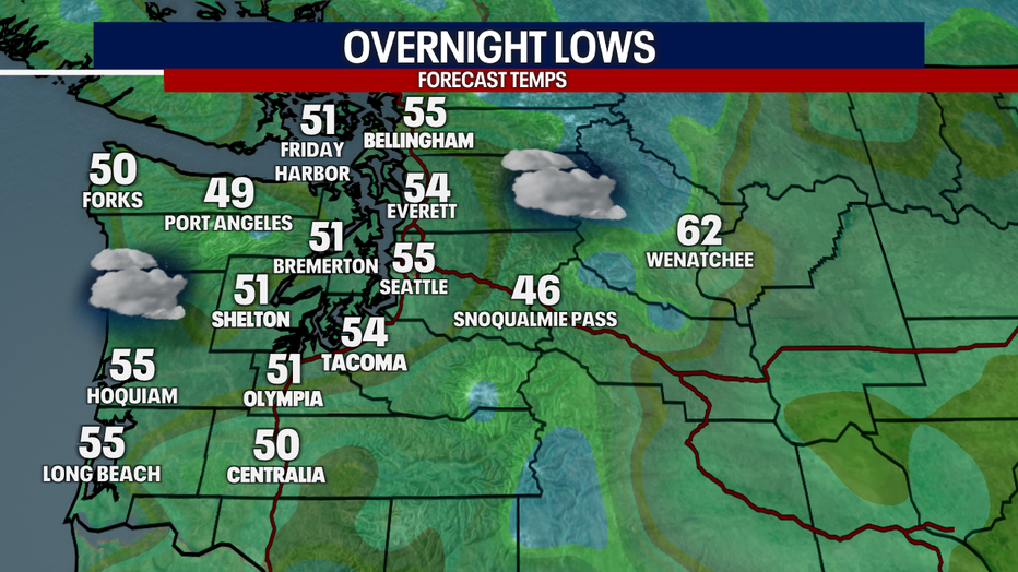 Lows Tonight