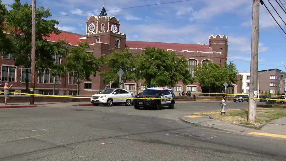 Shooting outside Lincoln High School Tacoma