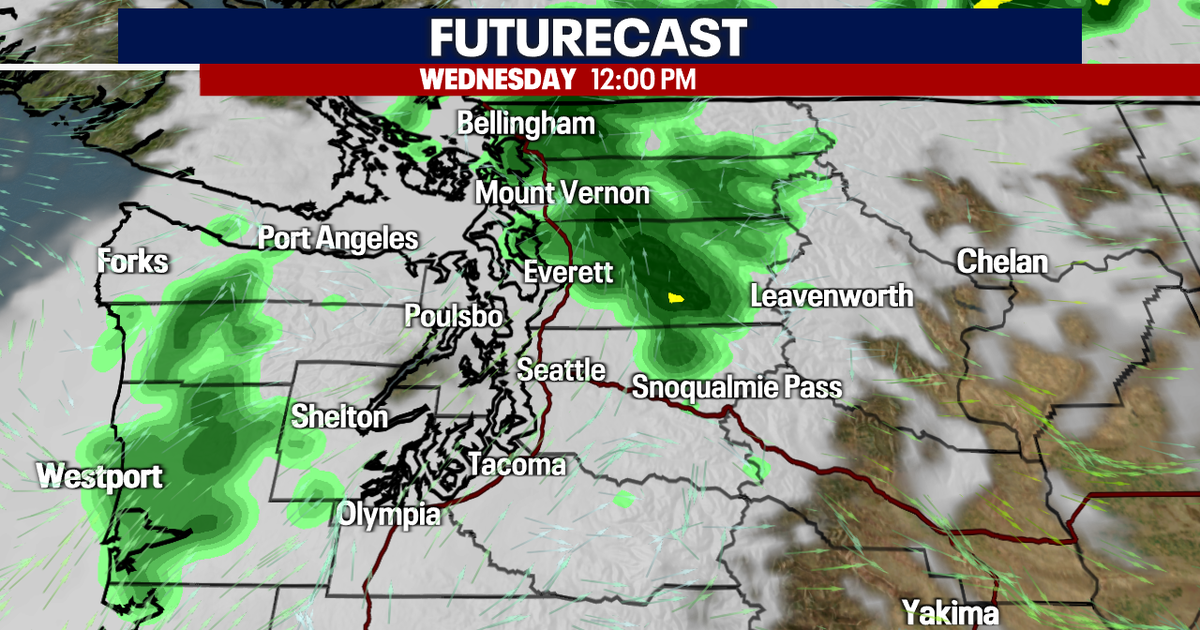 Clouds, cooler and light showers return to Seattle Wednesday | FOX 13 ...