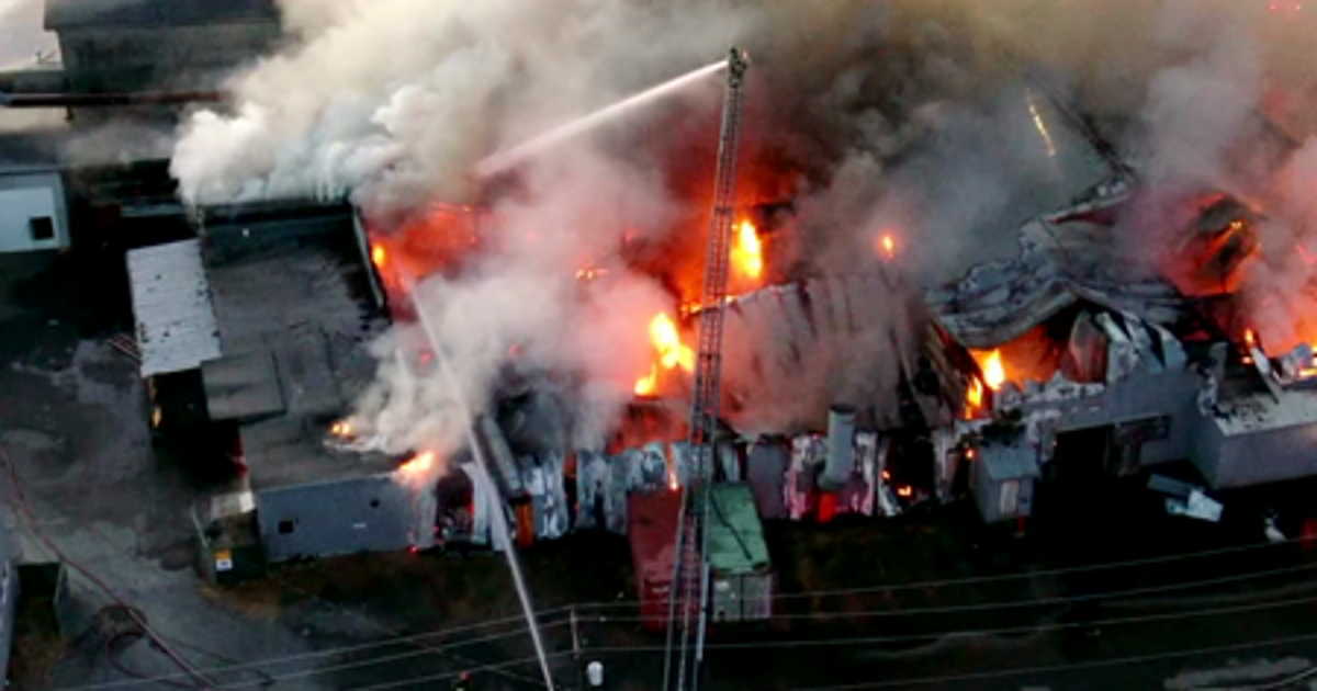 Crews respond to fire at at Johnson's Millwork in Tacoma | FOX 13 Seattle