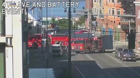 Firefighters respond to gas leak in Seattle's Belltown neighborhood
