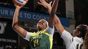 Skylar Diggins, Dominique Malonga lead Seattle Storm to 95-57 rout of Sky