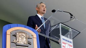 Ichiro Suzuki adds humorous touches to Hall of Fame induction