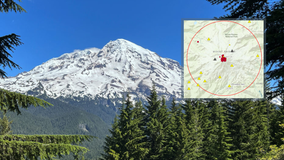 Earthquake swarm: Hundreds recorded Tuesday at WA's Mount Rainier