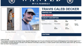 Travis Decker manhunt: Joint search underway for WA murder suspect in ID forest