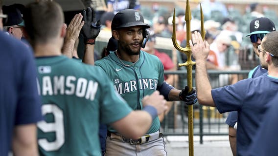 Seattle Mariners take Tigers 15-7 as Arozarena homers, scoring 4 times