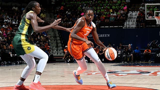 Tina Charles scores 29 points as Seattle Storm stunned by Sun in 93-83 loss