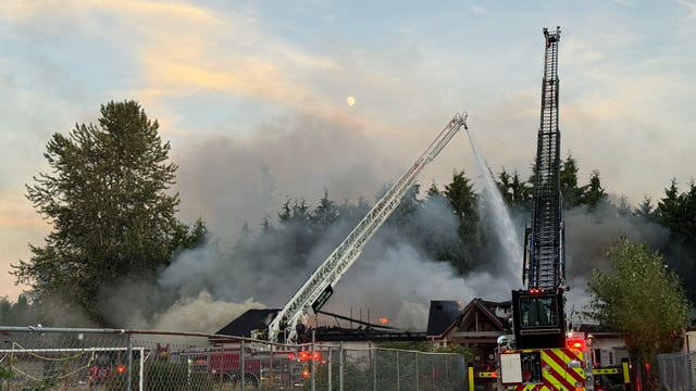 Fire destroys Center for Human Services building in Lynnwood, WA