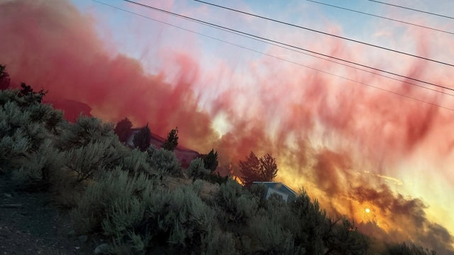 Greenacres Fire near Omak, WA reaches 550 acres, evacuations downgraded