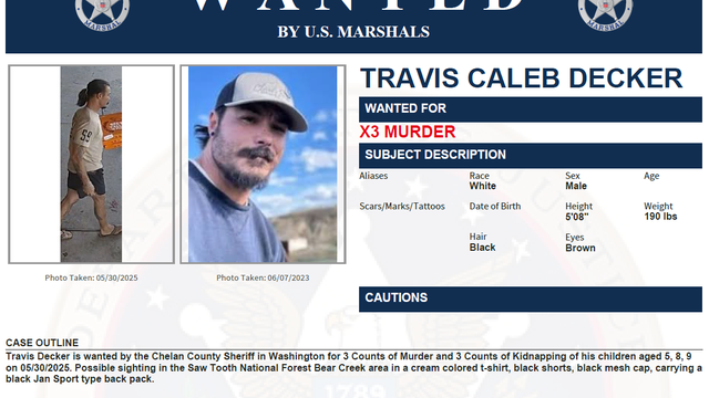 Travis Decker manhunt: Joint search underway for WA murder suspect in ID forest