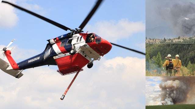 Western Pines Fire in eastern WA holds steady, evacuation orders in place