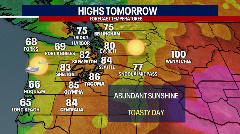 Tomorrow's Highs