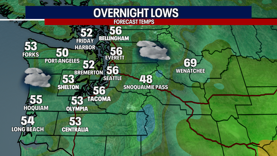 Lows Tonight