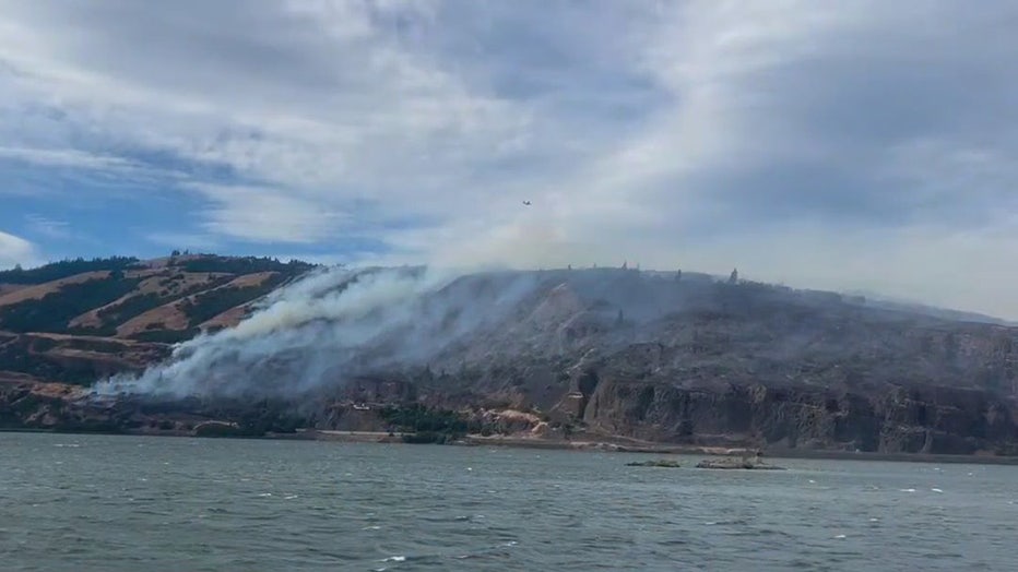In a Monday press release, the Complex Incident Management Team Northwest 13 announced it had assumed command of the Burdoin Fire, which has now burned 10,730 acres. The wildfire was first reported at around 2:30 p.m. Friday, July 18, and is burning short grass, brush and timber. There are currently 417 firefighting personnel assigned to the incident, supported by 56 engines, five bulldozers and four helicopters. As the fire pushes north, aerial crews are assisting ground resources with strategic water drops sourced from the Columbia River.