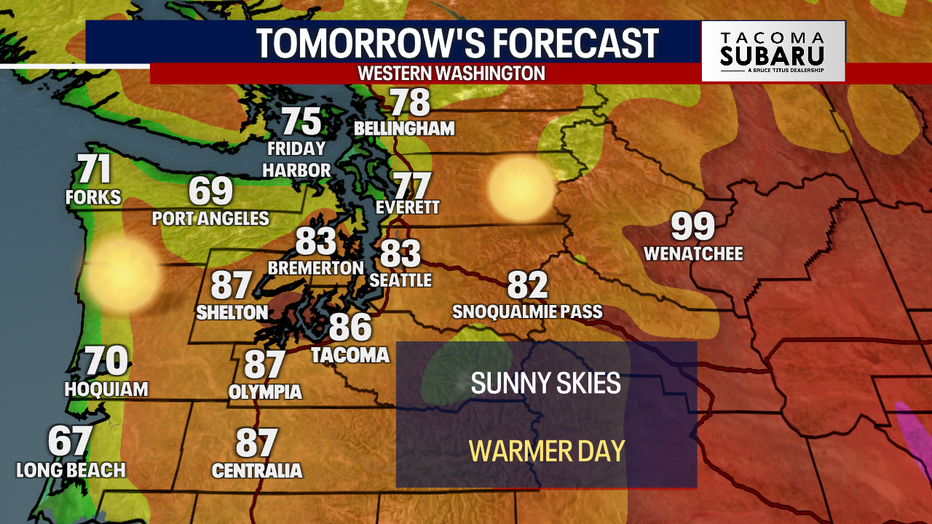 Tomorrow's Highs