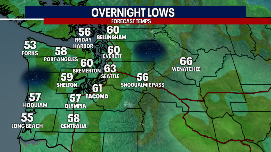 Lows Tonight