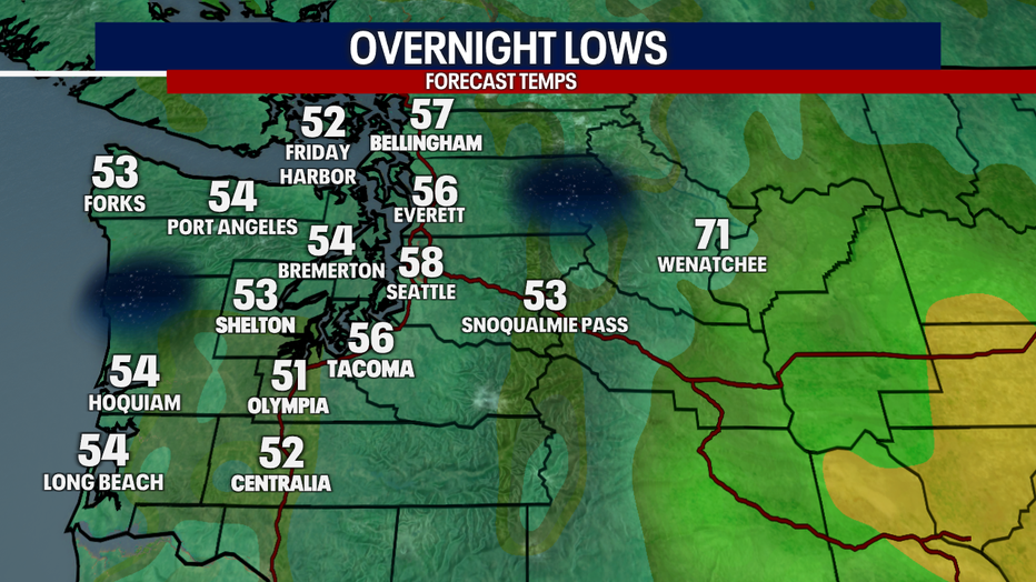 Lows Tonight