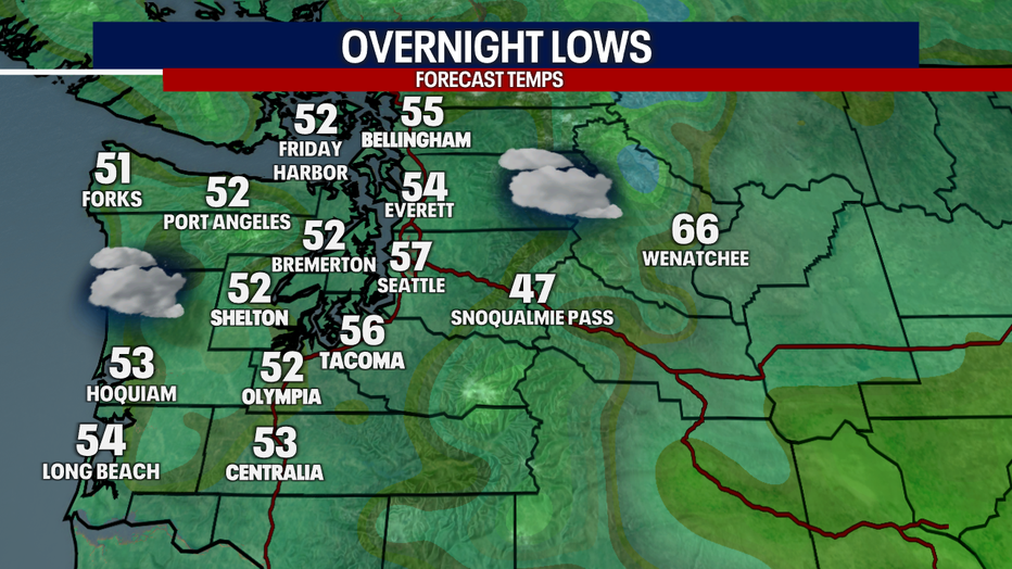Lows Tonight
