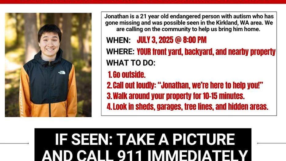 Jonathan Hoang missing poster