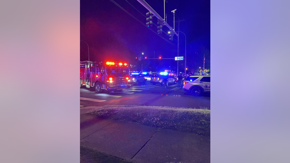 Lynnwood suspected DUI crash