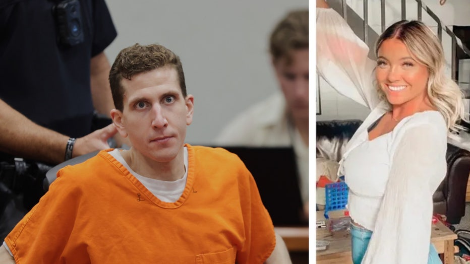 Bryan Kohberger at sentencing hearing in Boise Idaho next to victim Kaylee Goncalves. On July 2, Bryan Kohberger, a former criminology Ph.D. student, admitted to killing four University of Idaho students in a 2022 attack: Madison Mogen, Kaylee Goncalves, Xana Kernodle, and Ethan Chapin. The victims' families are expected to deliver emotional impact statements directly to Kohberger during his sentencing hearing on Wednesday.